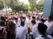 Prabowo-Gibran Hadir di Halalbihalal PBNU, Disambut Gus Yahya-Menag Yaqut