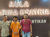 Penjahat Kambuhan Babak Belur Usai Gagal Gondol Motor TNI di Surabaya