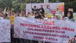 Rekonsiliasi Lintas Paslon Capres-cawapres di CFD Jakarta