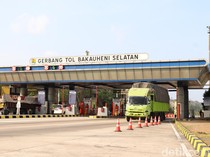 759.844 Unit Kendaraan Lintasi Ruas Tol Bakter Lampung Selama Masa Lebaran