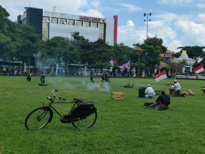 Penonton Antusias dan Bangga, Teatrikal Pertempuran Tunjungan Digelar 2 Kali