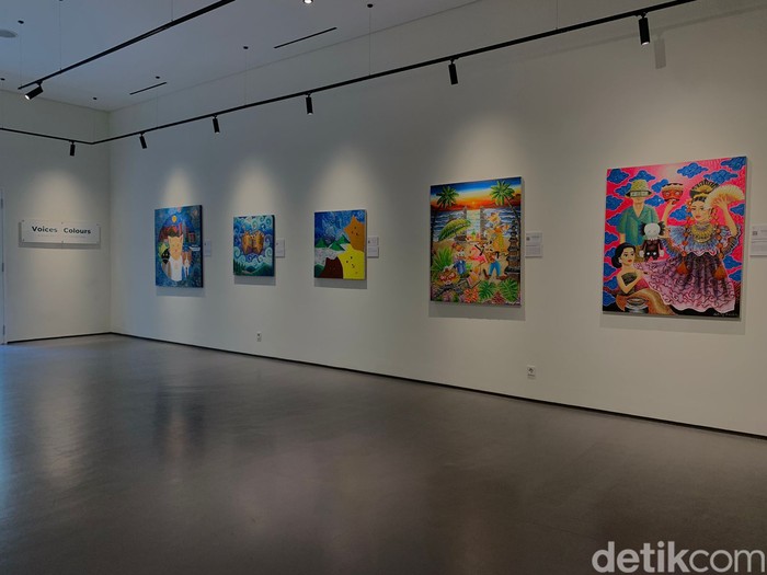 Voices of Colours, pameran lukisan teman Tuli