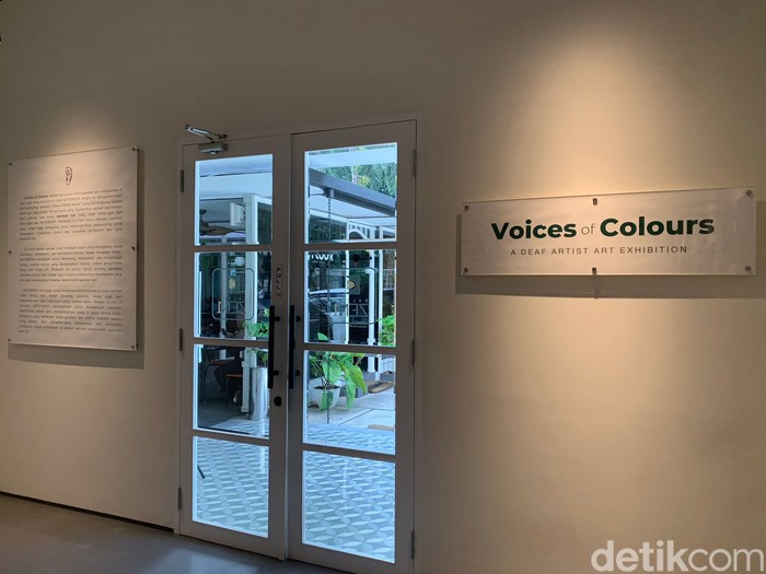 Voices of Colours, pameran lukisan teman Tuli