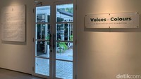 Pameran Voices of Colours ini digelar di Galeri Zen 1 Menteng, Jakarta Pusat sejak Jumat-Minggu (26-28/4/2024). Foto: (Callan Rahmadyvi Triyunanto/detikcom)