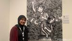 Potret Lukisan Hasil Karya Para Seniman Teman Tuli di Voices of Colours