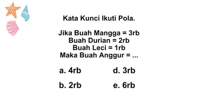 Tes Logika Penangkal Bad Mood Tanggal Tua, Hari Senin Pula