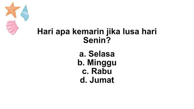 asah otak monday blues
