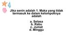 Tes Logika Penangkal Bad Mood Tanggal Tua, Hari Senin Pula