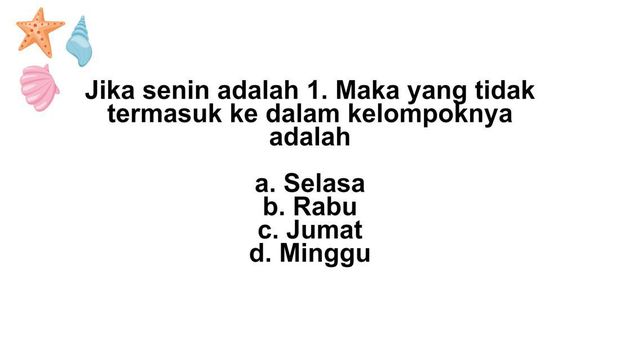 asah otak monday blues