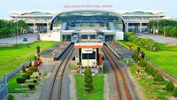 Lalu, ada Bandara Kualanamu, Deli Serdang, Sumatra Utara. Bandara ini merupakan ketiga yang terbesar di Indonesia setelah Soetta dan Kertajati. Dok. AP II