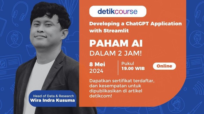 Detikcourse Paham AI Dalam 2 Jam 8 Mei 2024