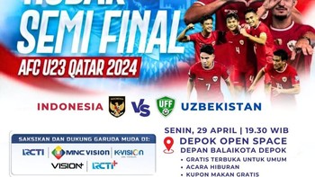 Pemkot Depok menggelarnya di Depok Open Space. Foto: Screenshot/Instagram