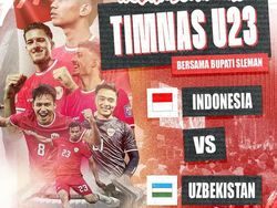 Aneka Jadwal Nobar Indonesia Vs Uzbekistan yang Digelar Pemda