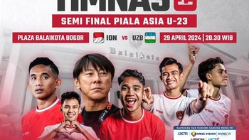 Pemkot Bogor menggelar nobar di Plaza Balaikota Bogor. Foto: Sccreenshot/Instagram