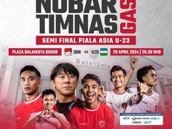 Aneka Jadwal Nobar Indonesia Vs Uzbekistan yang Digelar Pemda