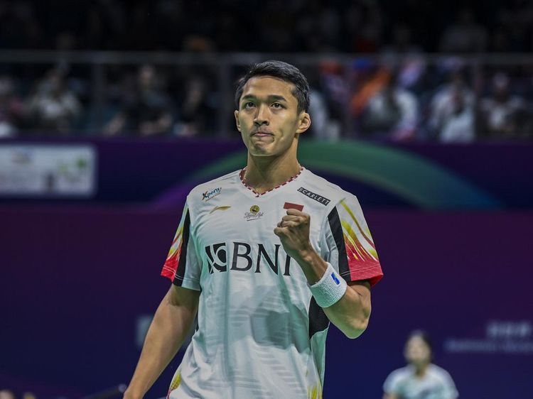 Jonatan Christie Bawa Indonesia Ungguli Thailand 2-1 di Thomas Cup 2024