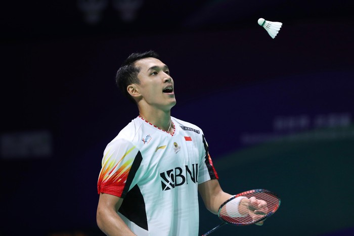Jonatan Christie di Thomas Cup 2024