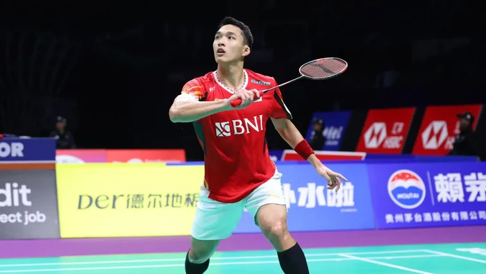Jonatan Christie di Thomas Cup 2024