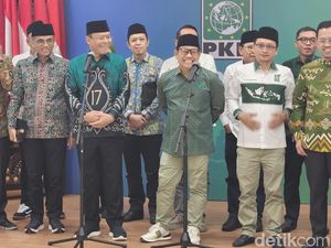 Canda Cak Imin Bahas Pilkada Jatim Bareng PPP: Kalau Ketahuan Khofifah Bahaya