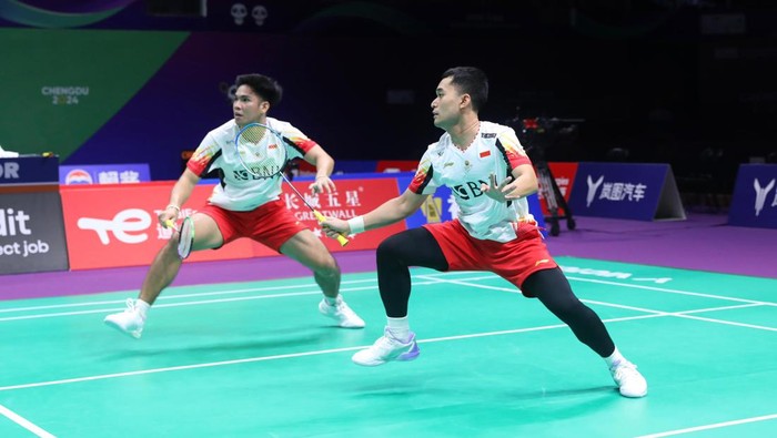 Leo Rolly Carnando/Daniel Marthin di Thomas Cup 2024