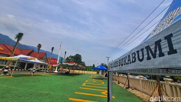 Mapolres Sukabumi jadi lokasi nobar Timnas Indonesia vs Uzbekistan