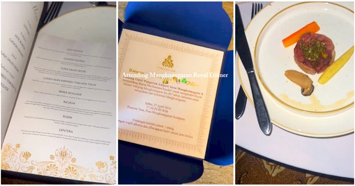 Intip Menu Royal Dinner di Perayaan ke-267 Tahun Mangkunegaran