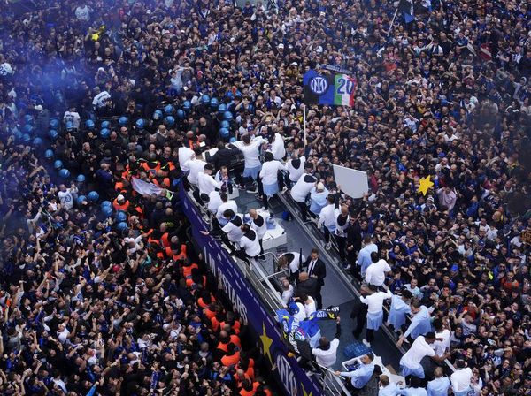 Meriahnya Parade Perayaan Juara Serie A Inter Milan