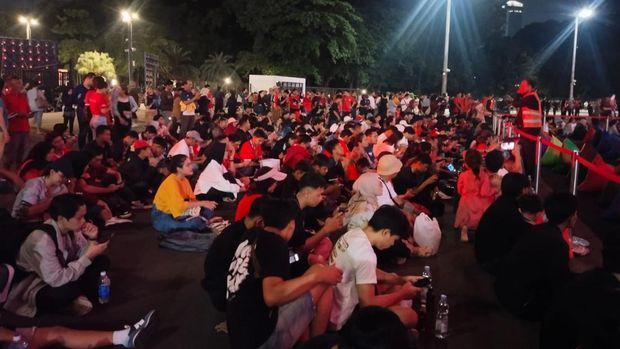 Nobar Semifinal AFC U-23 RI Vs Uzbekistan (Kurniawan-detikcom)