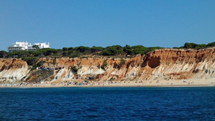 Pantai Praia da FalΓ©sia di Portugal Pantai Praia da FalΓ©sia di Portugal