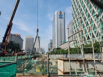 Pembangunan MRT Jakarta Fase 2 Terus Dikebut
