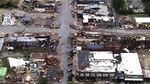 Penampakan dari Udara Kerusakan Akibat Tornado di Oklahoma