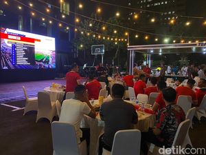 Polda Metro Nobar Timnas RI U-23, Pakai Jersey Merah Putih Wujud Dukungan
