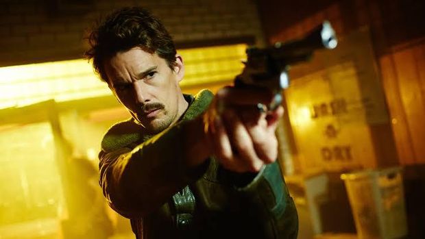 Cuplikan adegan dalam film Predestination.