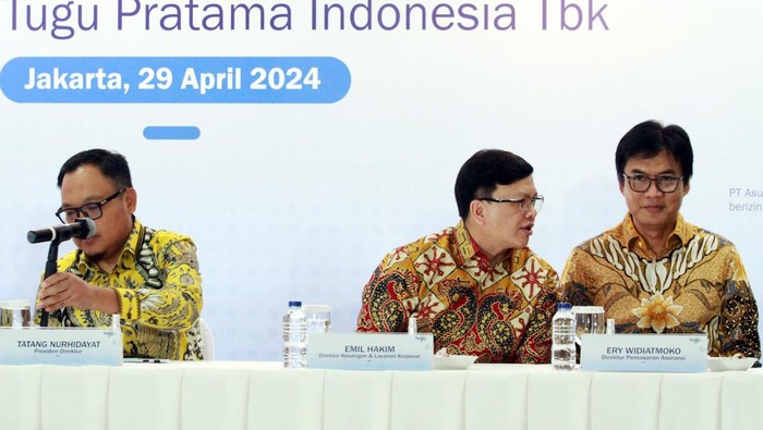 RUPST Tugu Insurance Emiten asuransi PT Asuransi Tugu Pratama Indonesia Tbk (Tugu Insurance) menggelar Rapat Umum Pemegang Saham Tahunan (RUPST) Senin (29/4/2024). Berdasarkan keterbukaan informasi publik RUPST tersebut akan membahas 6 mata acara, yakni persetujuan Laporan Tahunan Perseroan Tahun Buku 2023 disertai pemberian pelunasan dan pembebasan tanggung jawab sepenuhnya (volledig acquit et de-charge) kepada Direksi dan Dewan Komisaris.