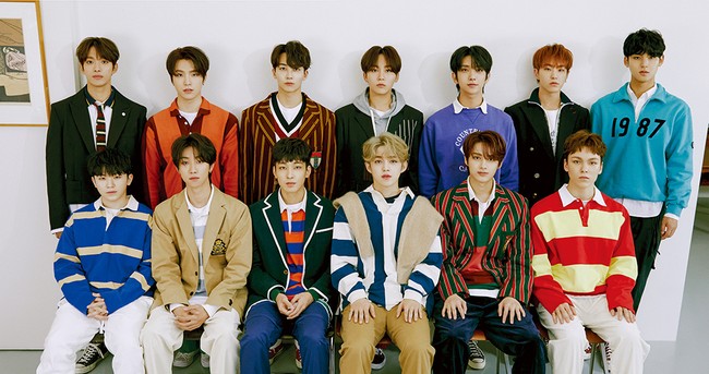 SEVENTEEN meraih popularitas pesat setiap tahunnya dan kini berada di peringkat lima daftar Power YouTubers 2024 versi Forbes Korea. Selain lagunya yang magis, ada konten Going Seventeen yang begitu menghibur. Kanal mereka menghasilkan 62,4 miliar won atau Rp 704 miliar per tahun. Foto: dok. Pledis Entertainment