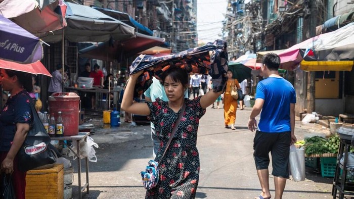 Myanmar Terpanggang Panas Ekstrem, Suhunya 48,2 Derajat Celsius