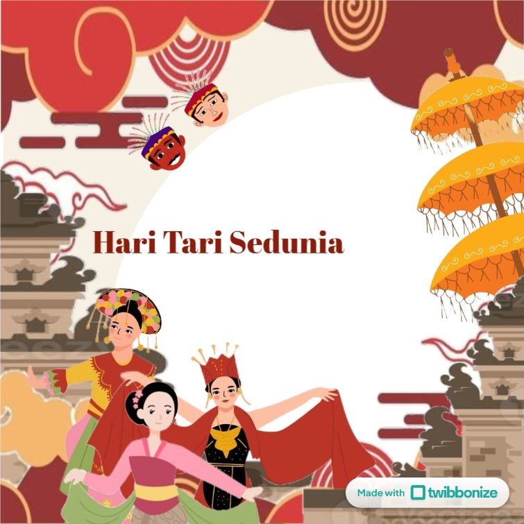 Twibbon Hari Tari Sedunia 2024
