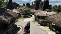 Suasana Desa Prai Ijing di Pulau Sumba.