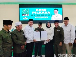 Subandi-Mimik Idayana Tetap Maju Pilbup Sidoarjo Meski Tak Diusung PKB