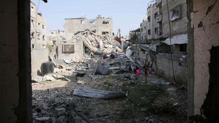 Netanyahu Klaim Tak Ada Bencana Kemanusiaan di Rafah