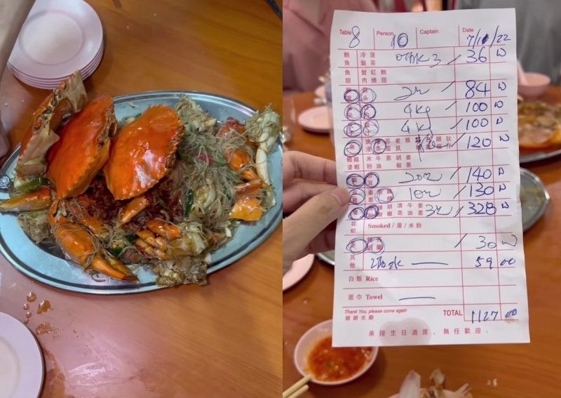 5 Orang Ini Kaget Lihat Total Bon Makan Seafood yang Mahal