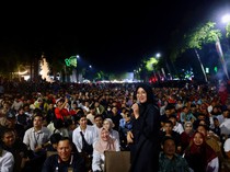 Nobar Piala Asia U-23 di 25 Kecamatan Banyuwangi Tumbuhkan Ekonomi Warga