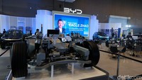 BYD merupakan merek mobil listrik debutan yang masuk ke Indonesia.