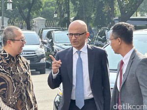 Bos Microsoft Tiba di Istana untuk Bertemu Jokowi