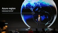 Executive Chairman and CEO of Microsoft Corporation Satya Nadella speaks during the 