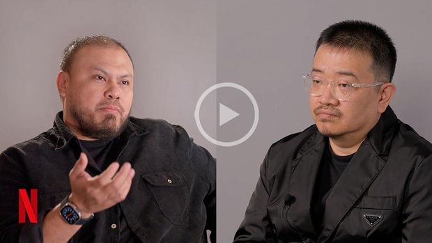 Perbincangan antara Joko Anwar dan Yeon Sang-ho.