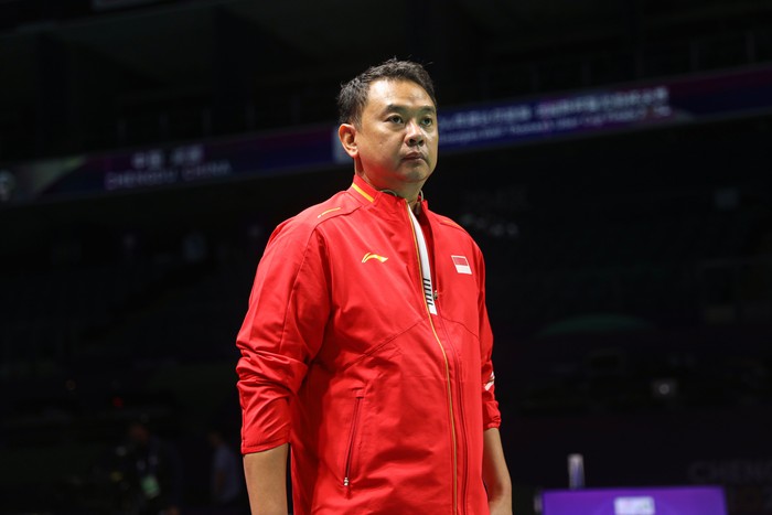 Pelatih ganda putri PBSI Eng Hian