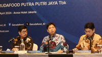 Berdasarkan hasil RUPST, Garudafood membagikan dividen tunai dengan nilai total Rp 331,92 miliar dari penggunaan laba bersih tahun buku yang sebesar Rp 580,41 miliar. 