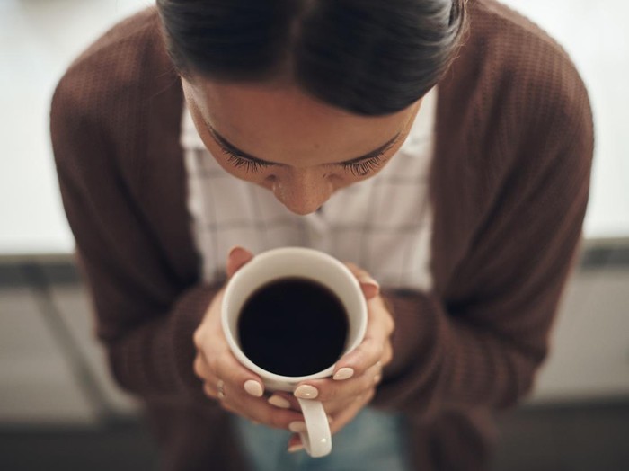 Ilustrasi kopi hitam Ilustrasi kopi hitam