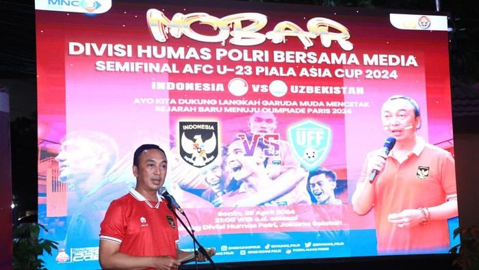 Kadiv Humas Nobar RI Vs Uzbekistan Bareng Wartawan, Bicara Persatuan Bangsa